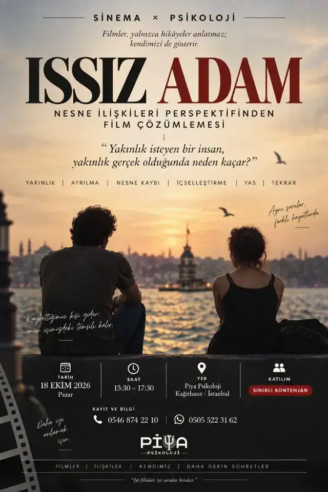 Issız Adam film analizi afişi